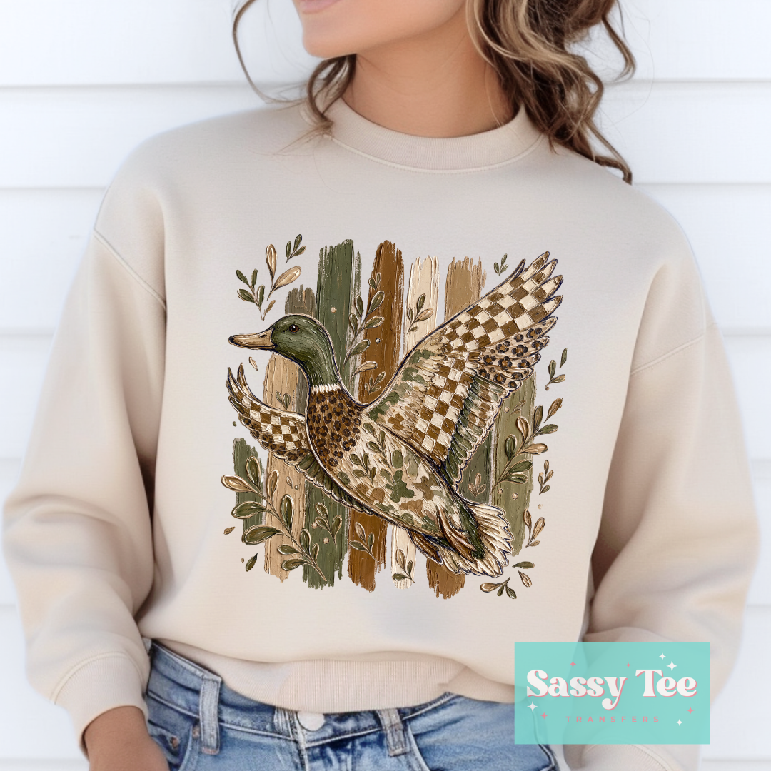 DUCK SEASON PREPPY STRIPES FAUX PAINT **Preorder/Restock Ships in 5-10 biz days**