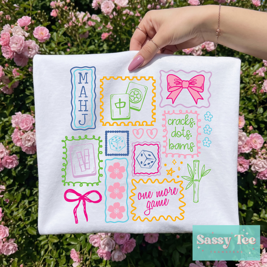 MAHJONG FRAMES BOWS **Preorder/Restock Ships in 5-10 biz days**