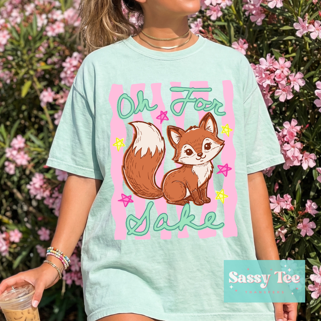 OH FOR FOX SAKE PREPPY STRIPES **Preorder/Restock Ships in 5-10 biz days**