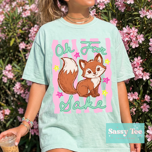 OH FOR FOX SAKE PREPPY STRIPES **Preorder/Restock Ships in 5-10 biz days**