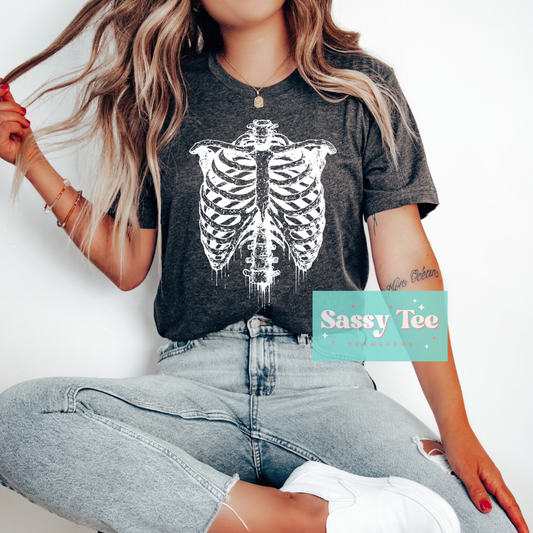 SKELETON RIBS White **Preorder/Restock Ships in 5-10 biz days**