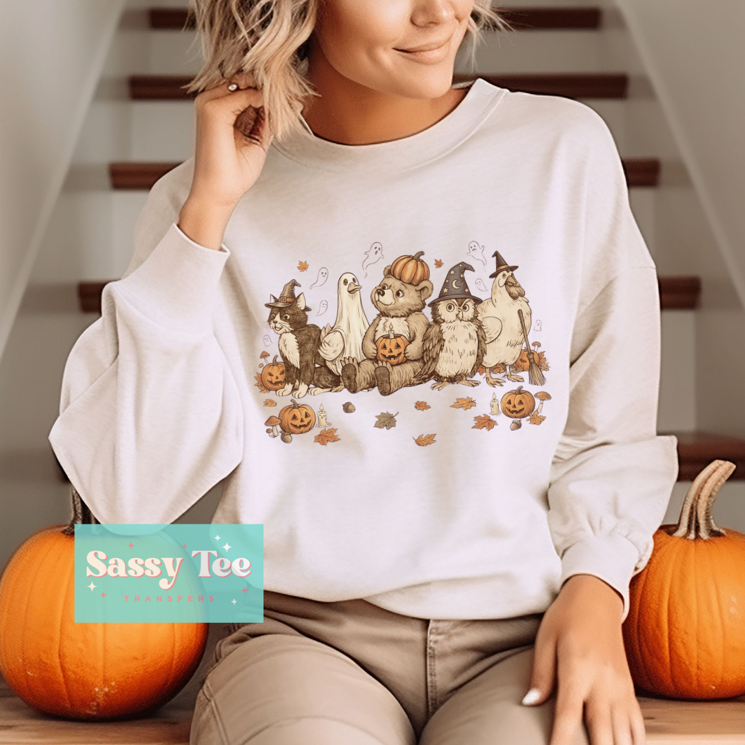 LITTLE BEAR FALL PUMPKINS FRIENDS **Preorder/Restock Ships in 5-10 biz days**