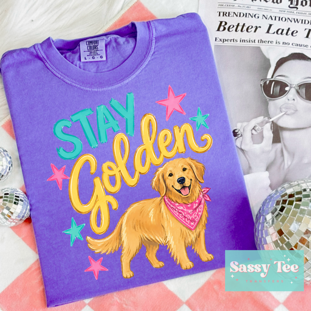 STAY GOLDEN **Preorder/Restock Ships in 5-10 biz days**