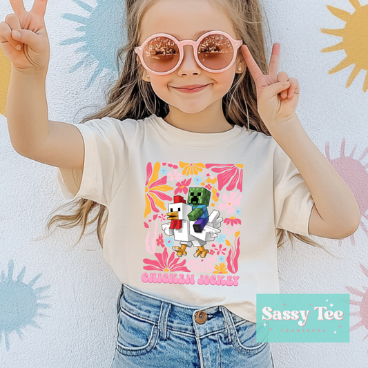 CHICKEN JOCKEY MINECRAFT Kids **Preorder, Ships in 5-14 biz days**
