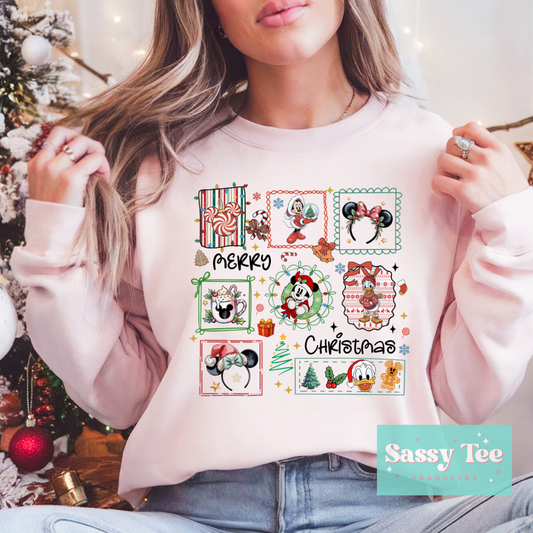 MOUSE FRAMES MERRY CHRISTMAS **Preorder/Restock Ships in 5-10 biz days**