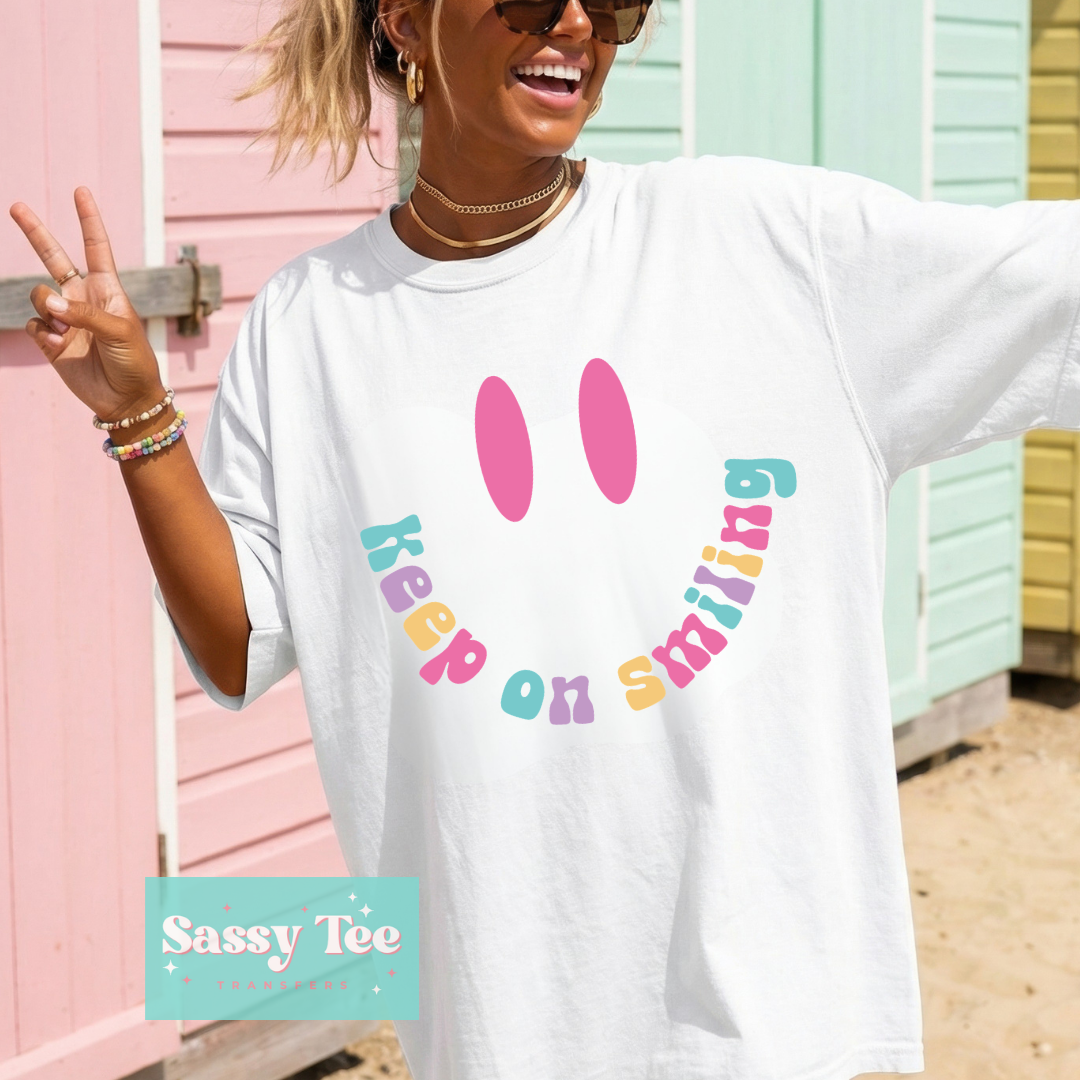 KEEP ON SMILING PASTELS **Preorder/Restock Ships in 5-10 biz days**