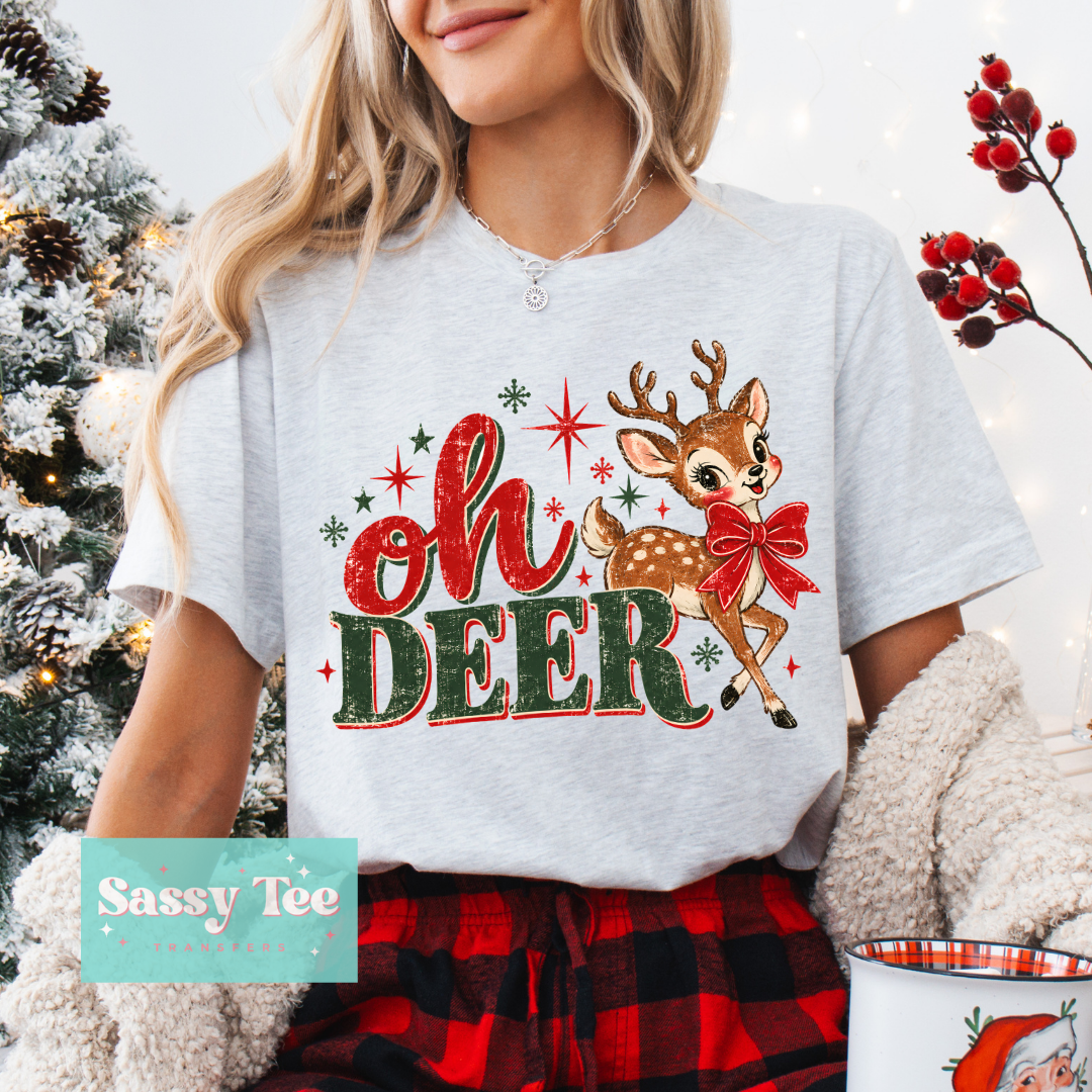 OH DEER CUTE REINDEER VINTAGE **Preorder/Restock Ships in 5-10 biz days**