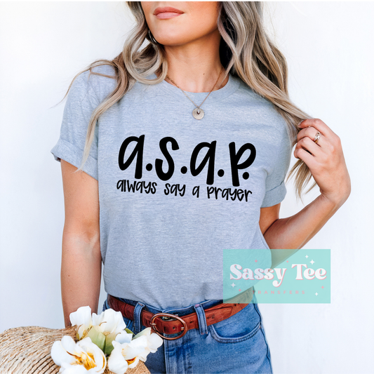ASAP PRAYER **Preorder Ships in 5-10 biz days**