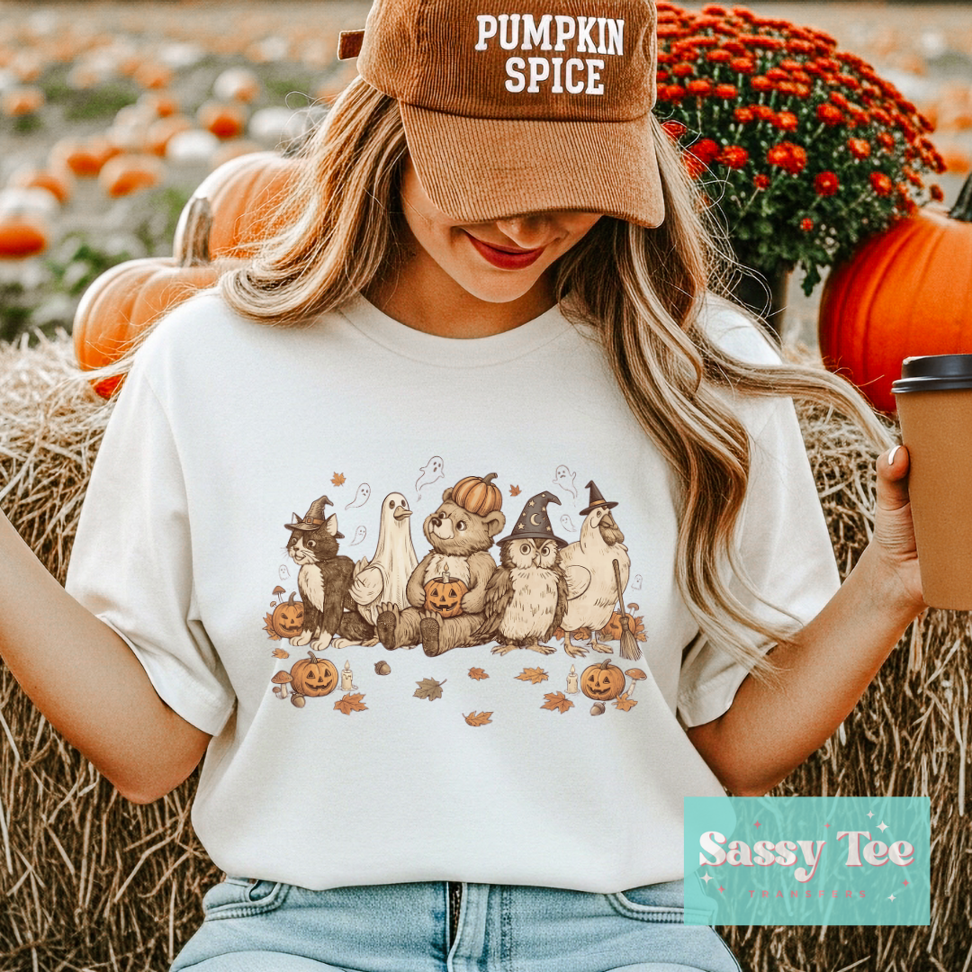 LITTLE BEAR FALL PUMPKINS FRIENDS **Preorder/Restock Ships in 5-10 biz days**