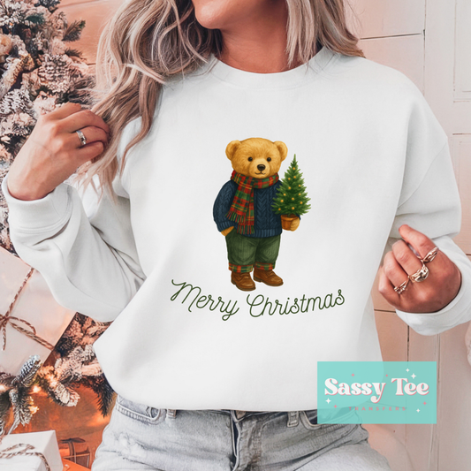 R LAUREN MERRY CHRISTMAS TEDDY **Preorder/Restock Ships in 5-10 biz days**