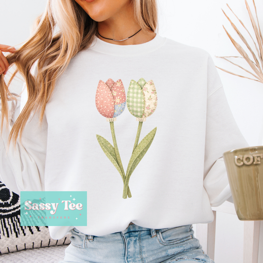 TULIP GRANDMA CORE QUILT PATCHWORK **Preorder/Restock Ships in 5-10 biz days**