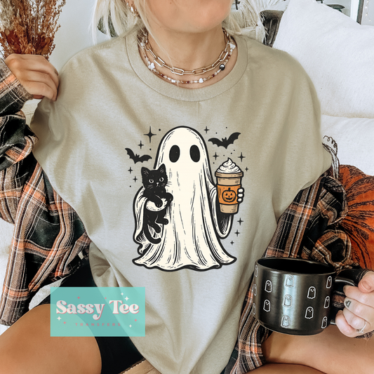GHOST BLACK CAT COFFEE BATS **Preorder/Restock Ships in 5-10 biz days**