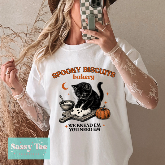 SPOOKY BISCUITS BAKERY CAT **Preorder/Restock Ships in 5-10 biz days**