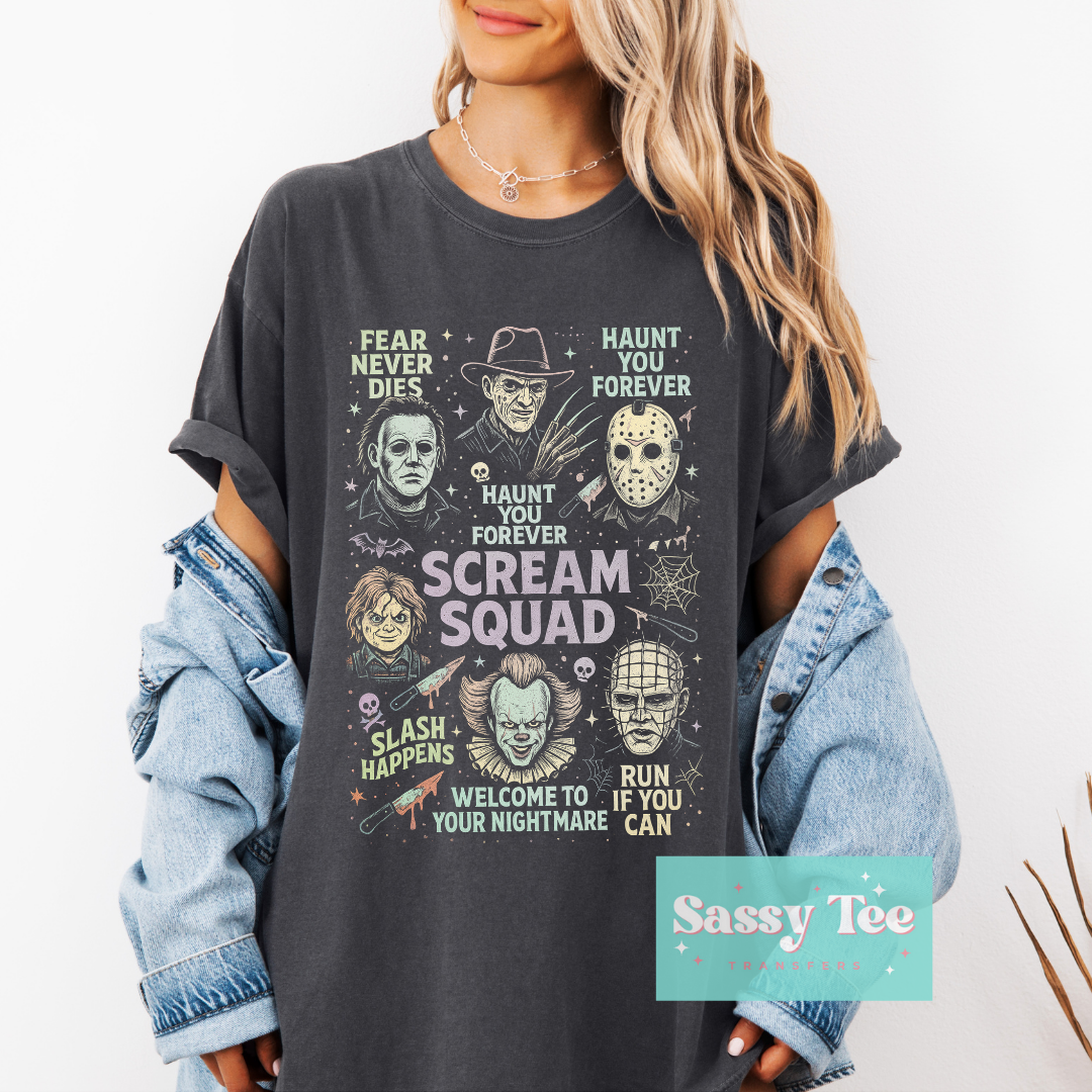SCREAM SQUAD HORROR **Preorder/Restock Ships in 5-10 biz days**
