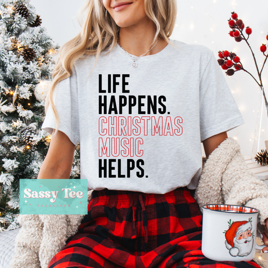 LIFE HAPPENS CHRISTMAS MUSIC HELPS **Preorder/Restock Ships in Est. 5-10 biz days**