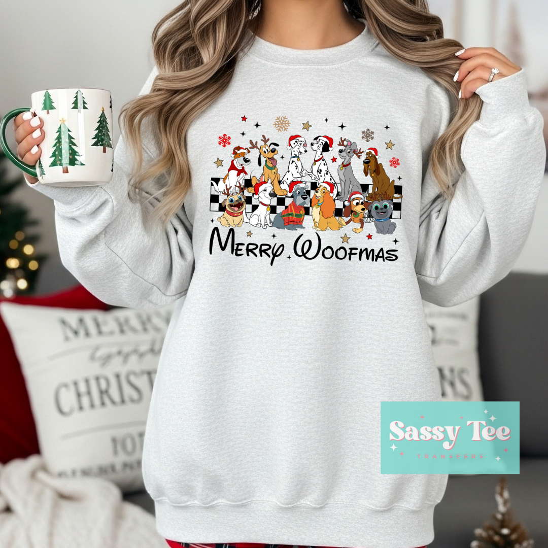 MERRY WOOFMESS CARTOON DOGS **Preorder/Restock Ships in 5-10 biz days**