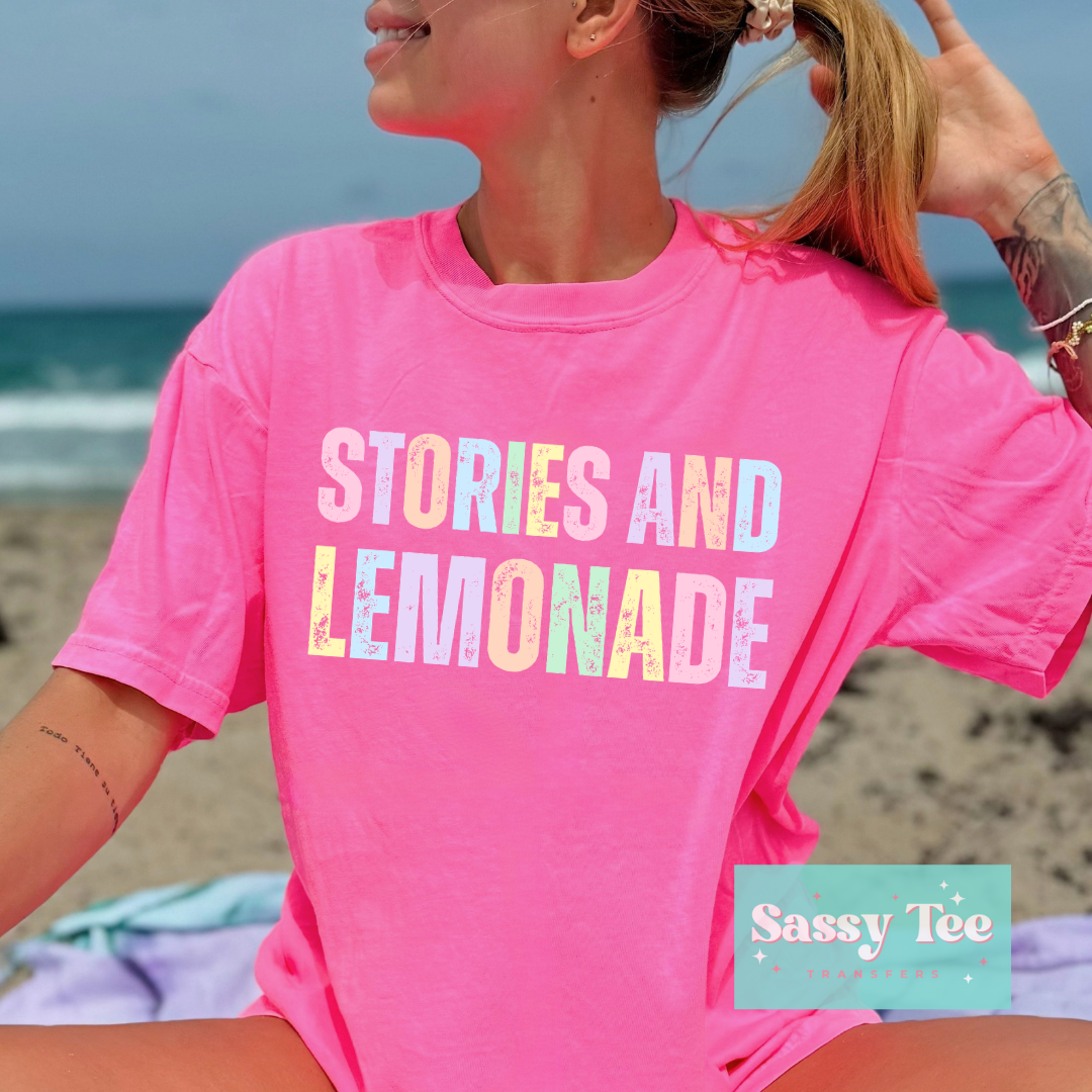 STORIES AND LEMONADE PASTEL COLORS **Preorder/Restock Ships in 5-10 biz days**