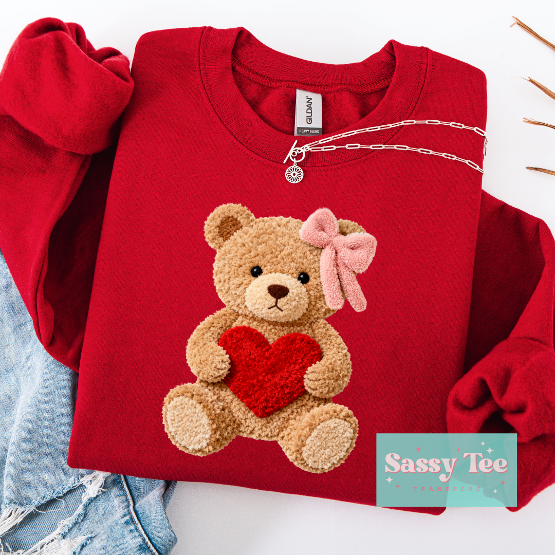 TEDDY RED HEART FAUX YARN **Preorder Ships in 5-10 biz days**