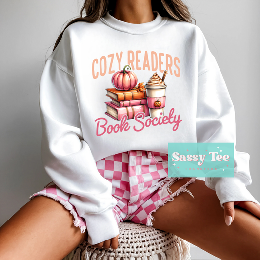 COZY READERS BOOK SOCIETY PINK PUMPKIN **Preorder Ships in 5-10 biz days**