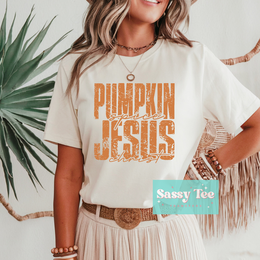 PUMPKIN SPICE JESUS CHRIST **Preorder/Restock Ships in 5-10 biz days**