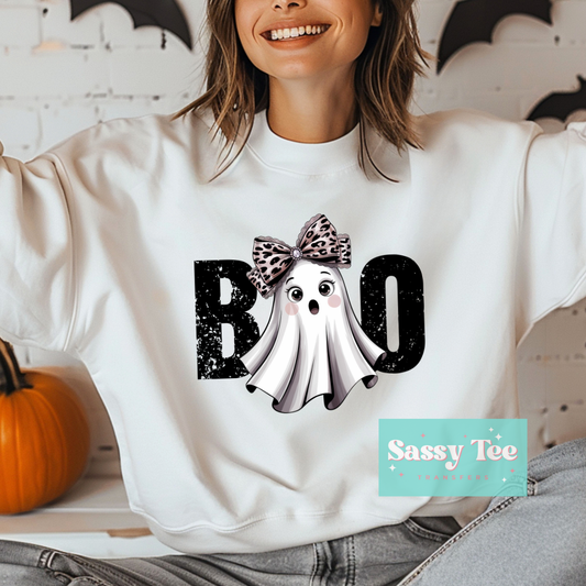BOO BLACK LEOPARD GHOST **Preorder/Restock Ships in 5-10 biz days**
