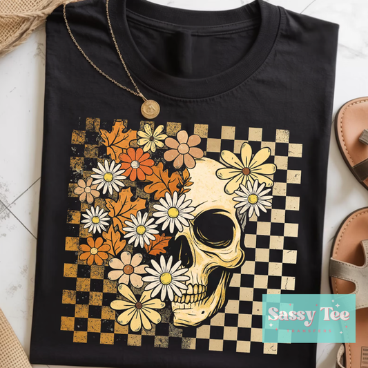 RETRO FLORAL SKULL **Preorder/Restock Ships in 5-10 biz days**