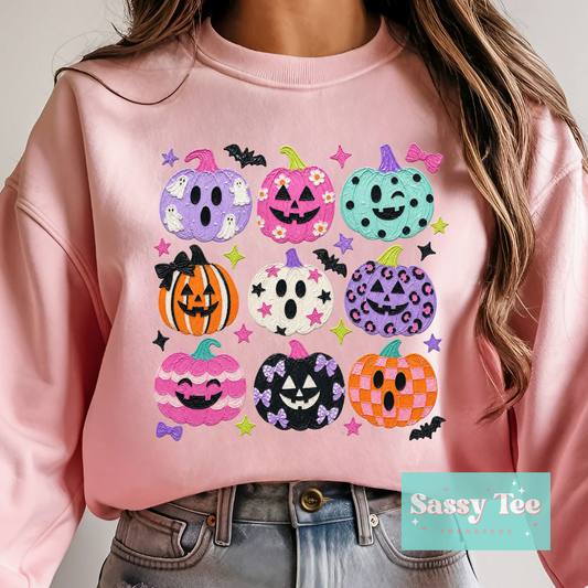 CUTE BRIGHT PUMPKINS FAUX PAINT **Preorder/Restock Ships in 5-10 biz days**