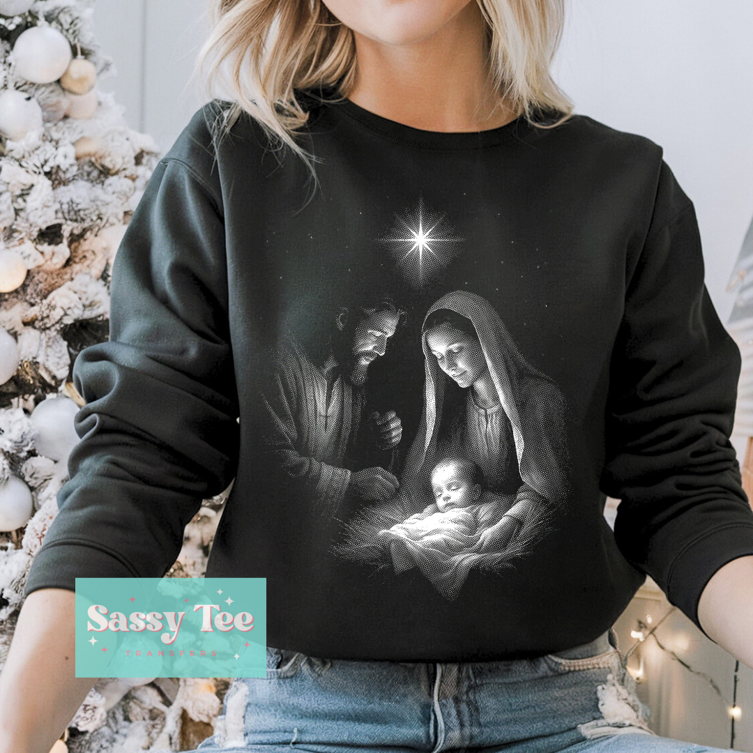 NATIVITY SCENE For Darker Colors **Preorder/Restock Ships in 5-10 biz days**