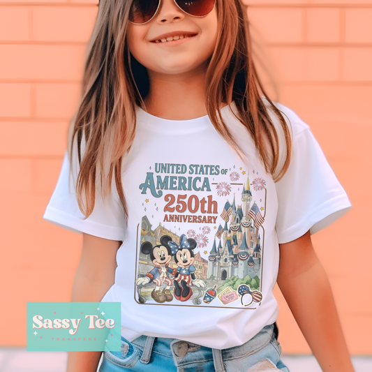 UNITED STATES 250TH CASTLE Kids **Preorder/Restock Ships in 5-10 biz days**