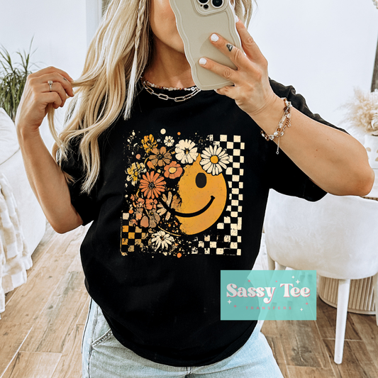 SMILE RETRO FALL FLORAL  **Preorder/Restock Ships in 5-10 biz days**
