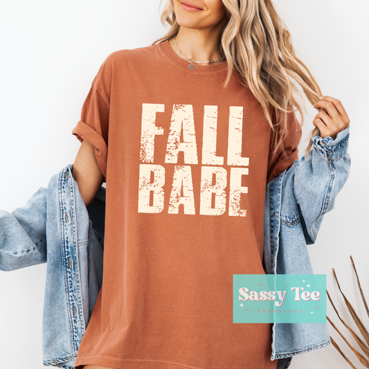 FALL BABE DISTRESSED **Preorder/Restock Ships in 5-10 biz days**