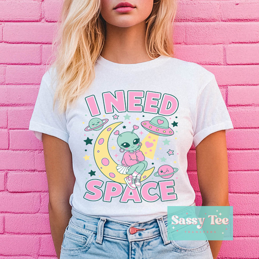I NEED SPACE CUTE ALIEN **Preorder/Restock Ships in 5-10 biz days**