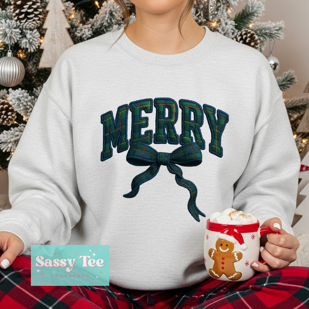 R LAUREN MERRY CLASSIC PLAID BOW **Preorder/Restock Ships in 5-10 biz days**