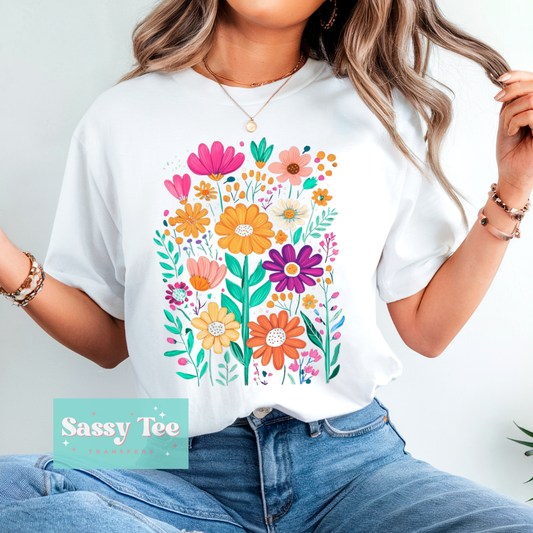 WILD FLOWERS RETRO BRIGHT **Preorder/Restock Ships in 5-10 biz days**