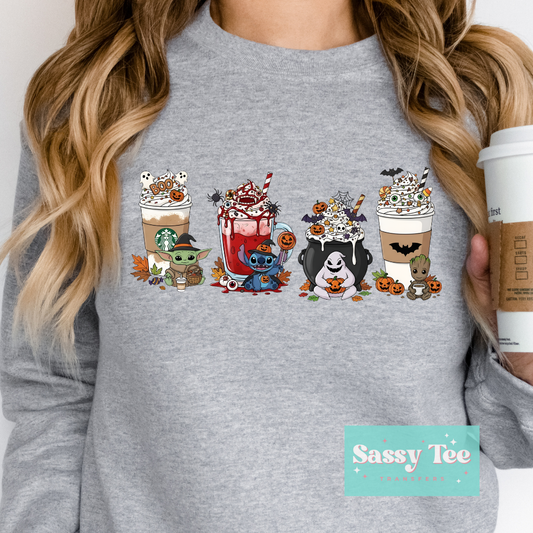 BABY YODA STITCH GROOT COFFEE HALLOWEEN **Preorder/Restock Ships in Est. 5-12 biz days**