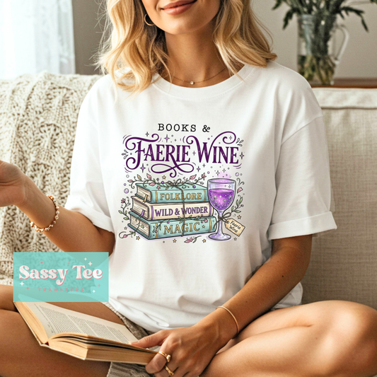 BOOKS AND FAERIE WINE **Preorder/Restock Ships in 5-10 biz days**