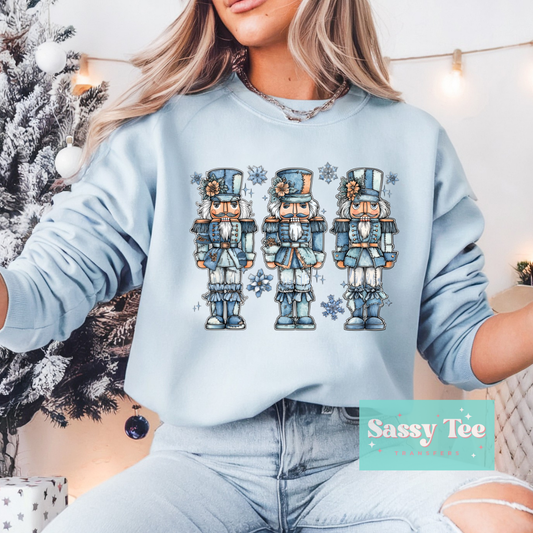 DENIM NUTCRACKER **Preorder/Restock Ships in Est. 5-10 biz days**