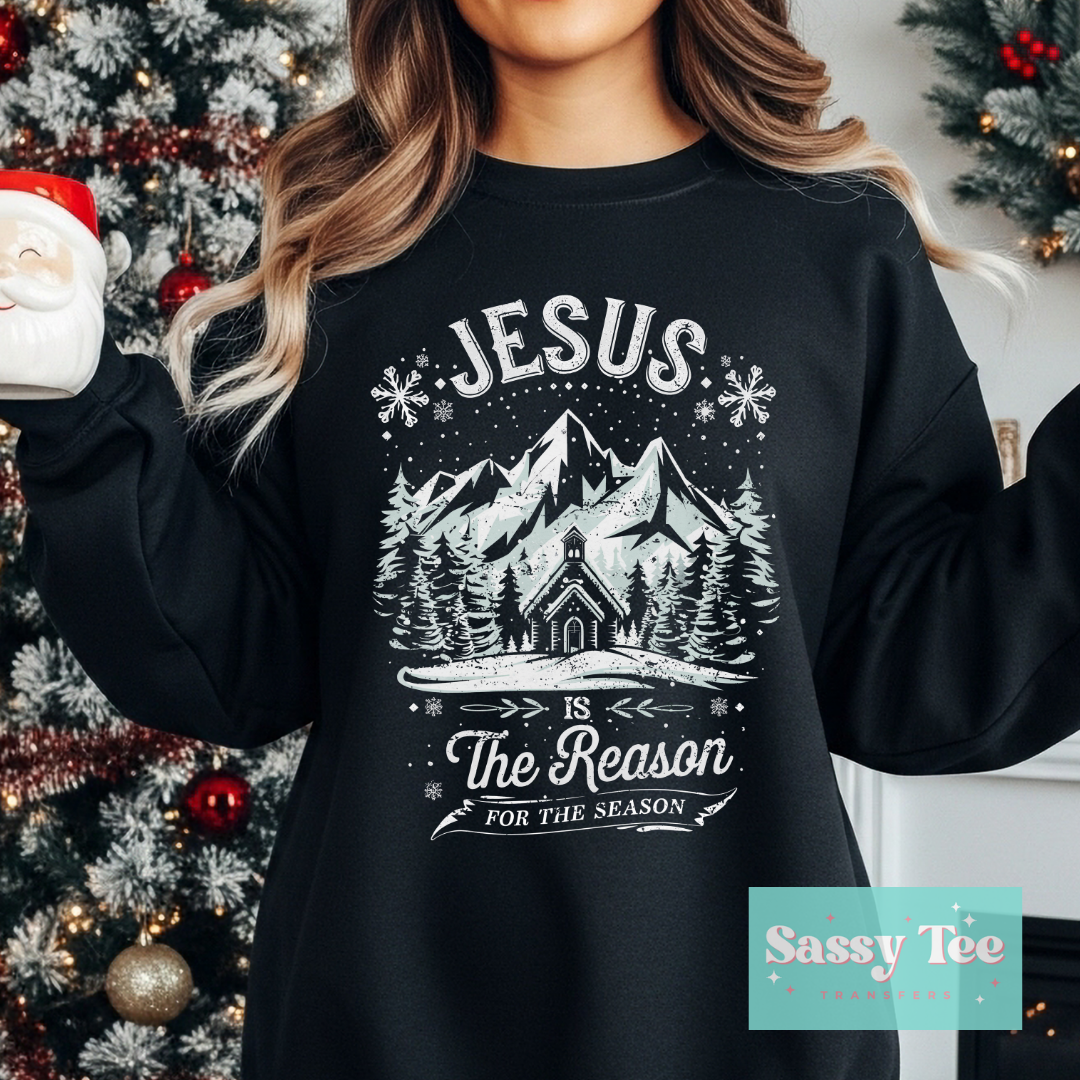 JESUS IS THE REASON SNOW MOUNTAINS **Preorder/Restock Ships in 5-10 biz days**