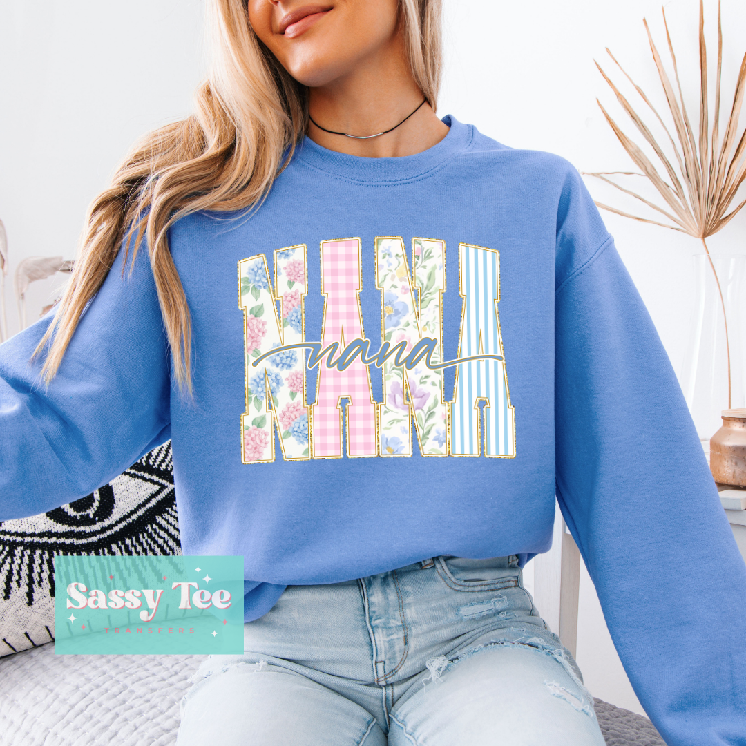 NANA PREPPY HYDRANGEA BLUE **Preorder/Restock Ships in 5-10 biz days**
