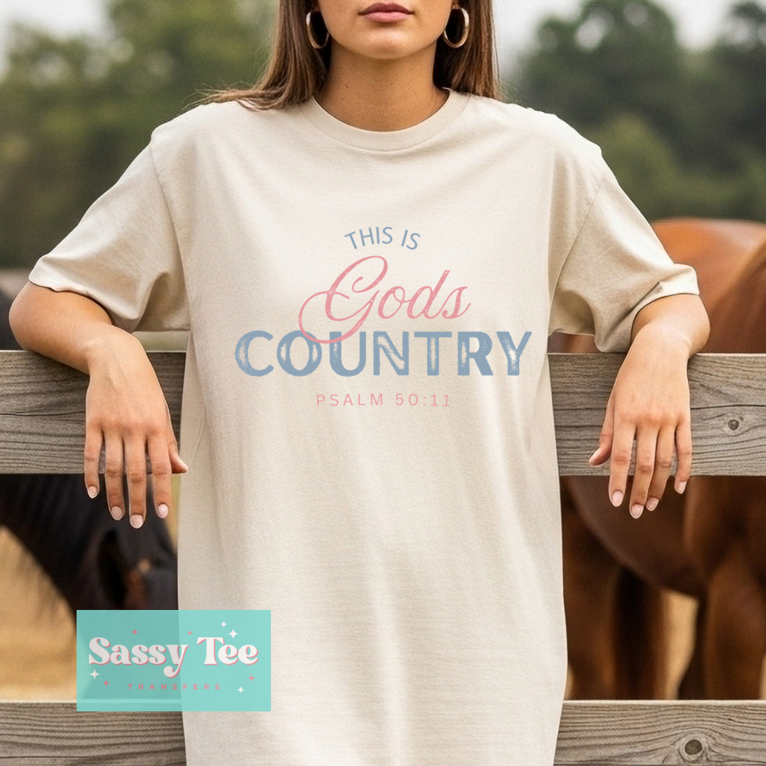 THIS IS GOD'S COUNTRY FAITH **Preorder/Restock Ships in 5-10 biz days**