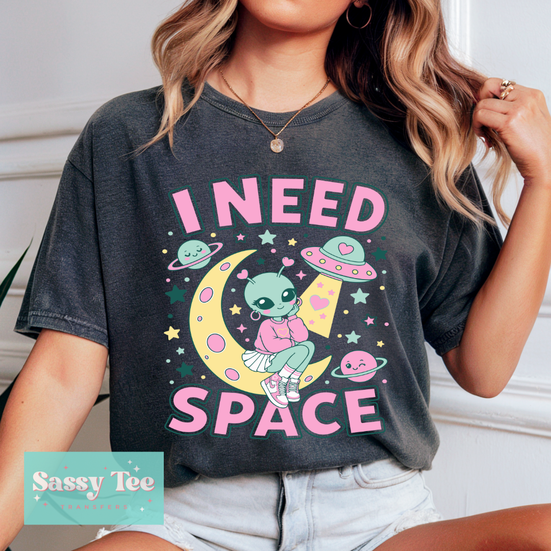 I NEED SPACE CUTE ALIEN **Preorder/Restock Ships in 5-10 biz days**