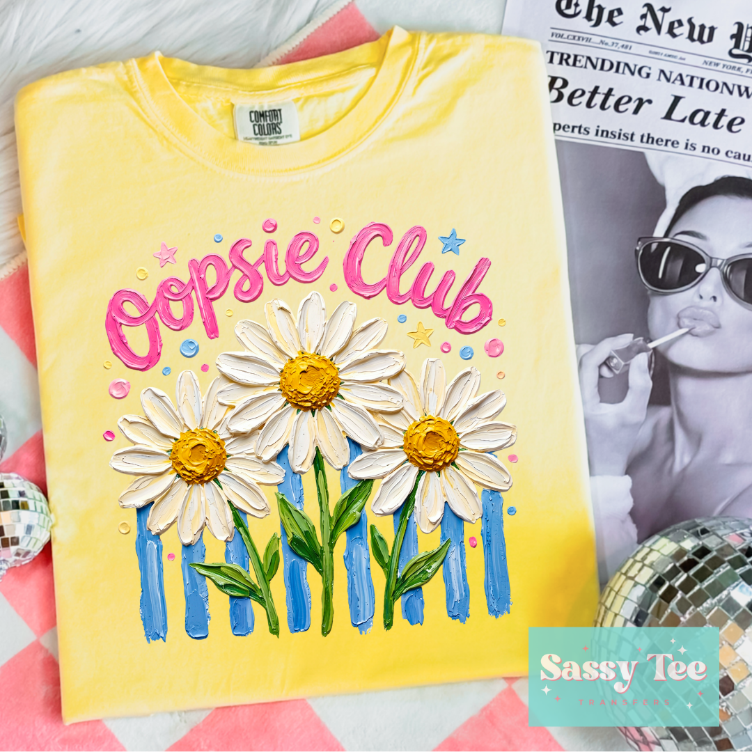 OOPSIE DAISY CLUB FAUX TEXTURE PAINT **Preorder/Restock Ships in 5-10 biz days**