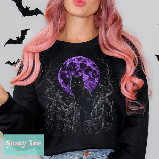 PURPLE MOON BLACK CAT **Preorder/Restock Ships in 5-10 biz days**