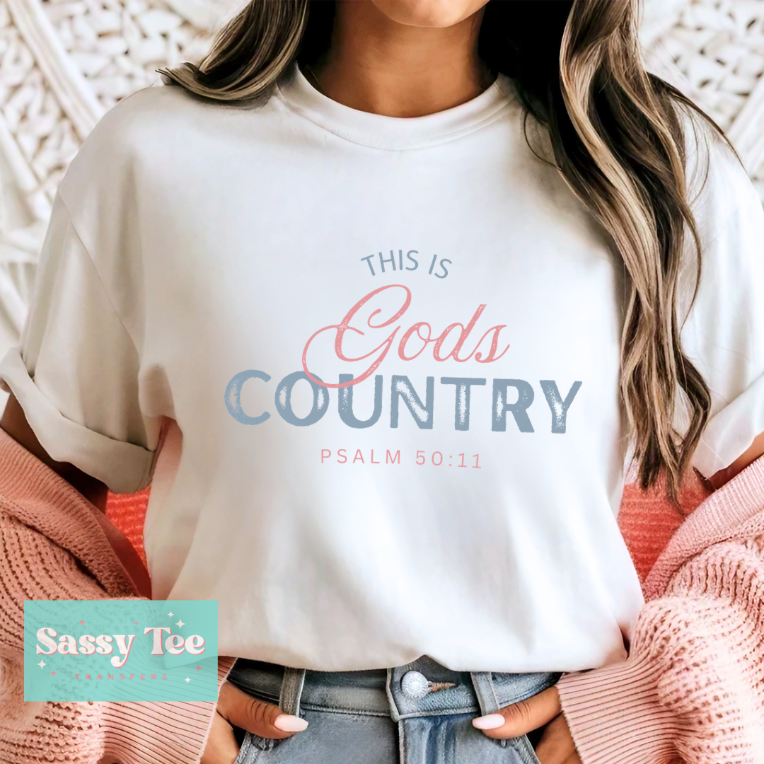 THIS IS GOD'S COUNTRY FAITH **Preorder/Restock Ships in 5-10 biz days**