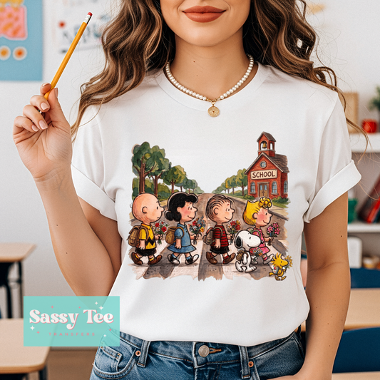 BACK TO SCHOOL SNOOP FRIENDS Adult **Preorder/Restock Ships in 5-10 biz days**