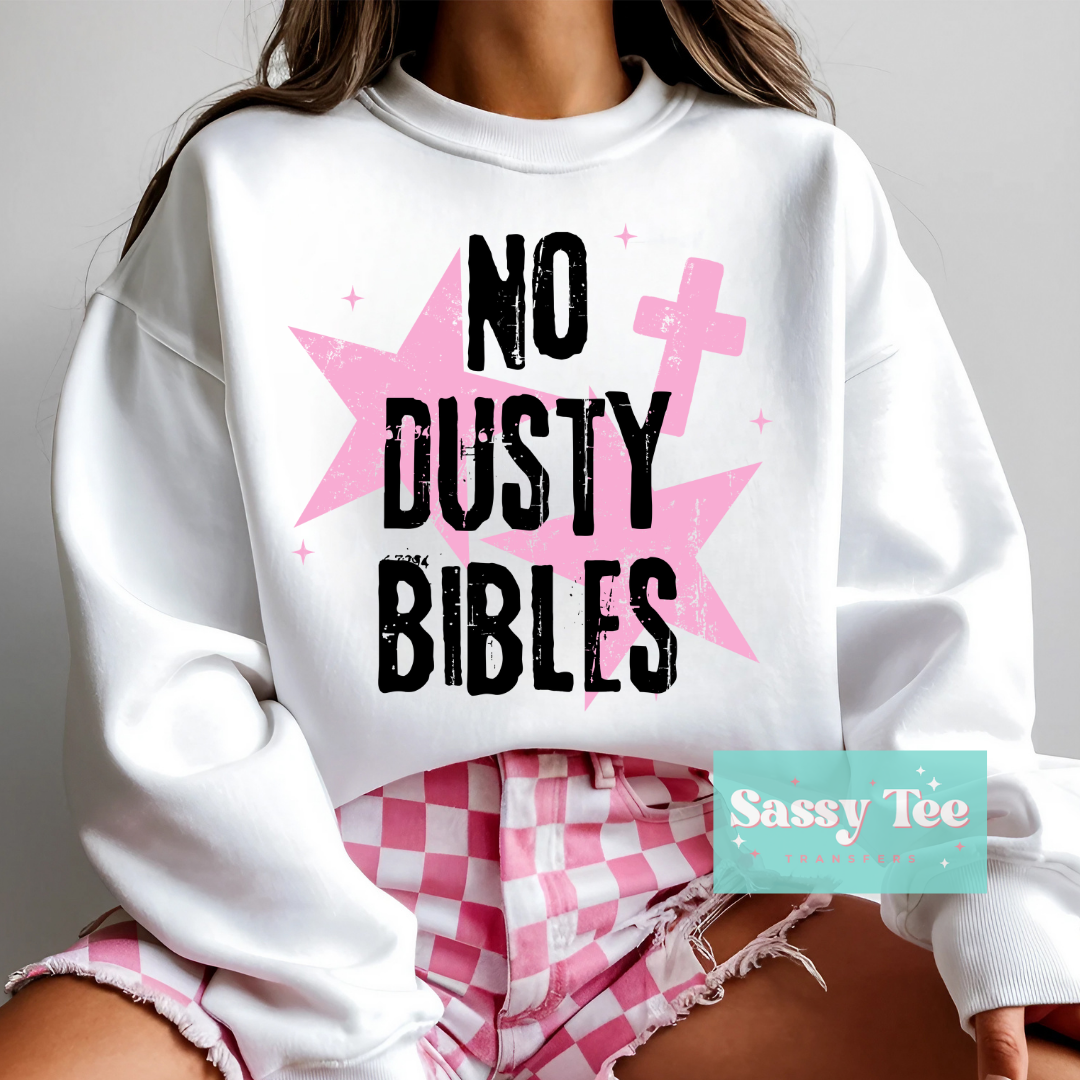 NO DUSTY BIBLES PINK STARS **Preorder/Restock Ships in 5-10 biz days**