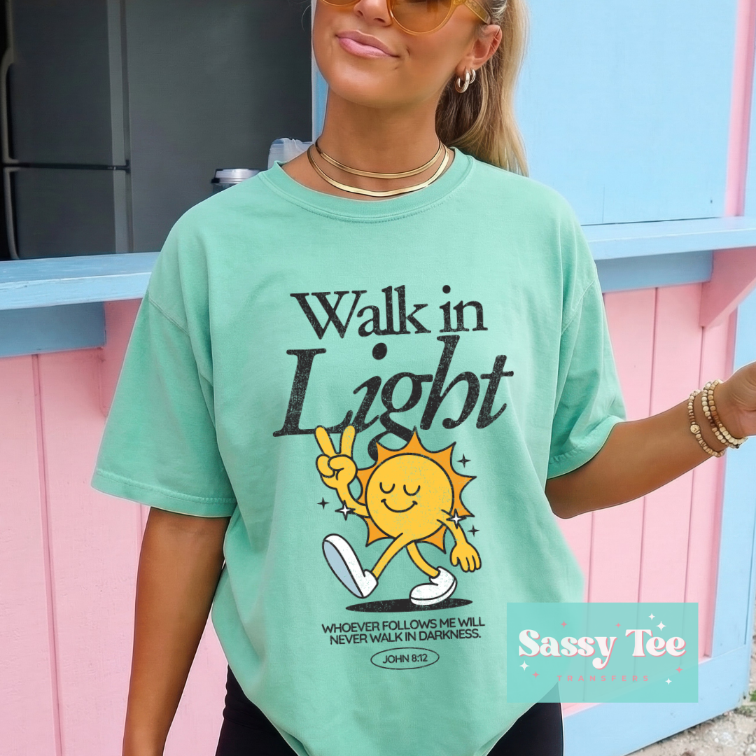 WALK IN LIGHT FAITH **Preorder/Restock Ships in 5-10 biz days**