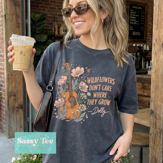 WILDFLOWERS DON'T CARE WHERE THEY GROW DOLLY **Preorder/Restock Ships in 5-10 biz days**