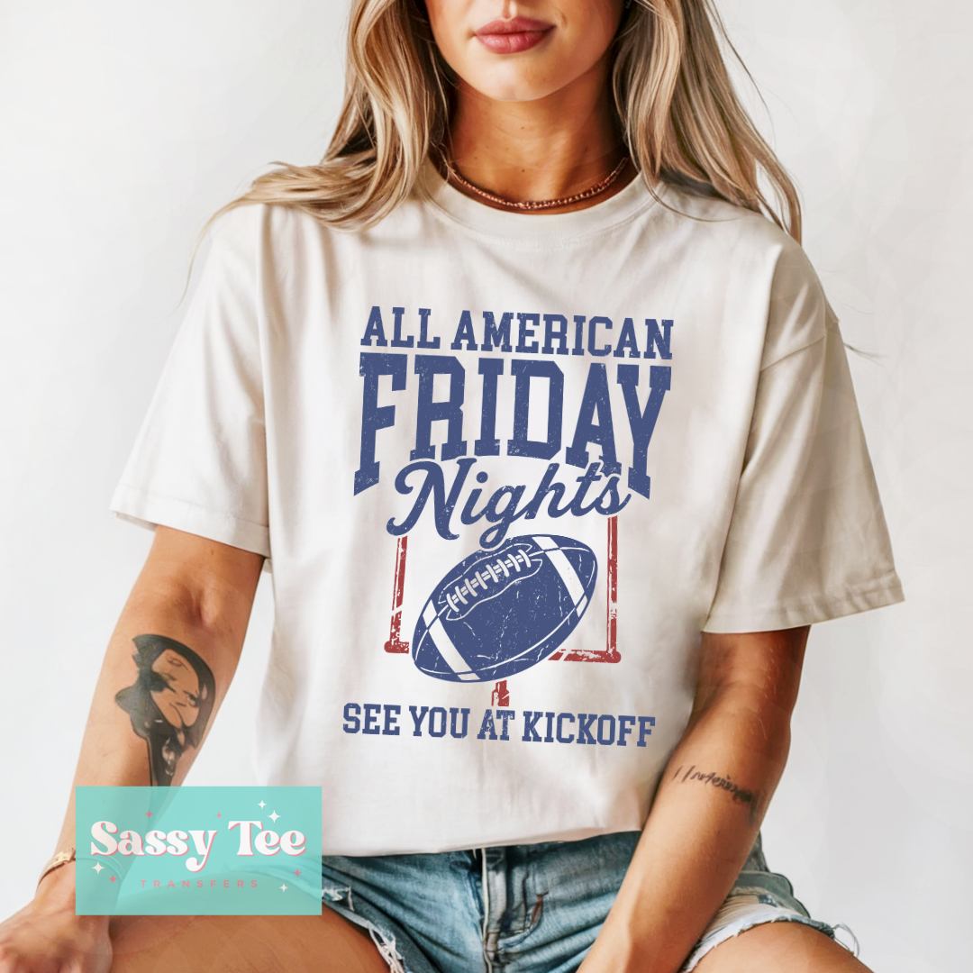 ALL AMERICAN FRIDAY NIGHTS FOOTBALL **Preorder/Restock Ships in 5-10 biz days**