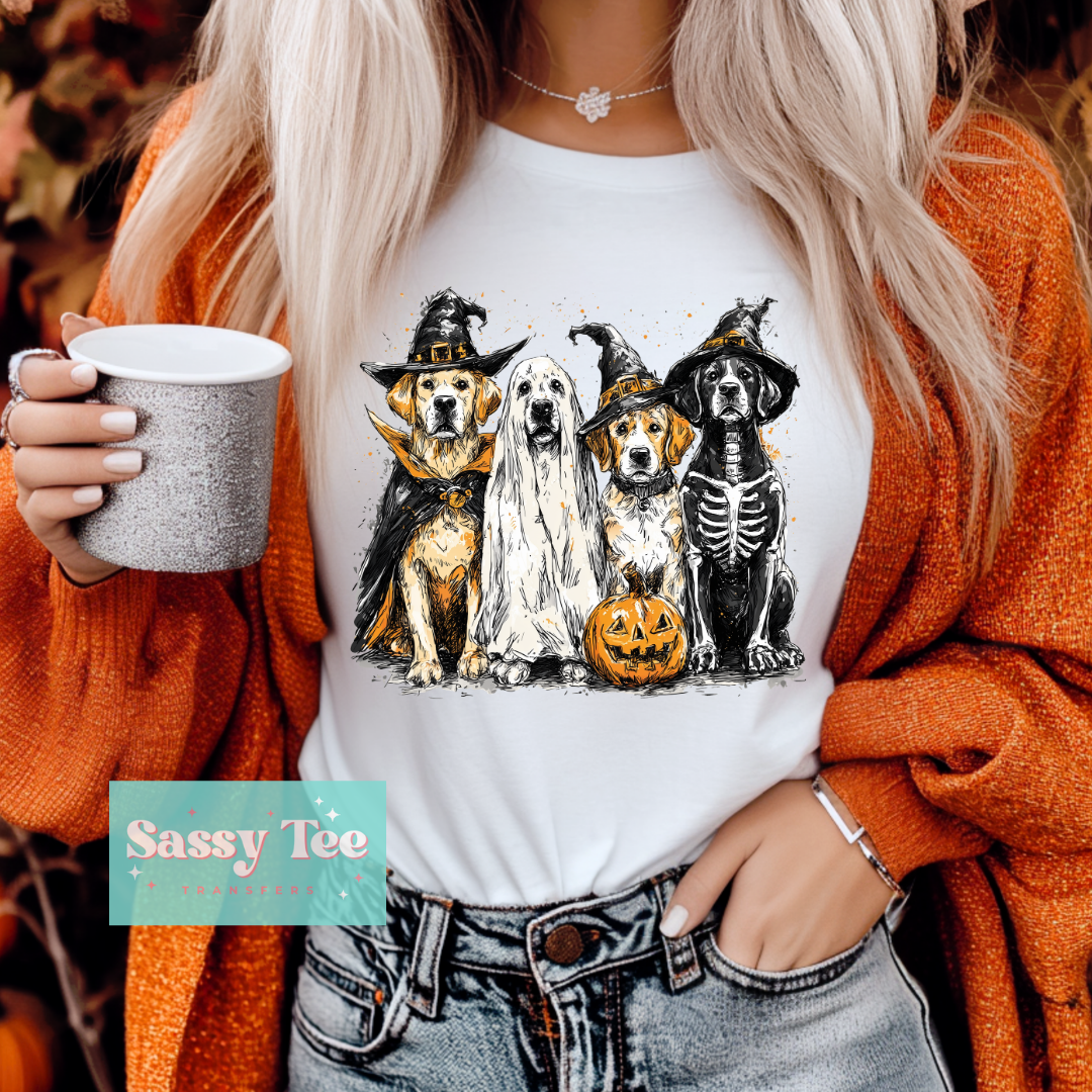 SPOOKY DOGS COSTUMES VINTAGE **Preorder/Restock Ships in 5-10 biz days**